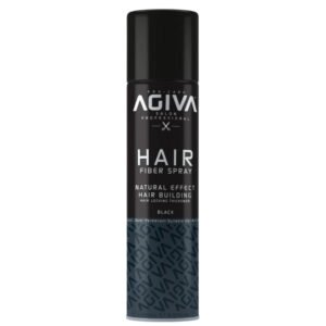ספריי מילוי לשיער בצבע שחור 150 מ"ל Agiva Hair Fiber Spray Toppik Black