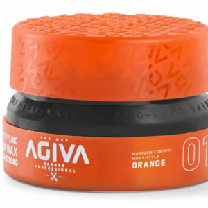 001-WAX-229_070420252002571.png ווקס לשיער Agiva Aqua Wax Strong Orange 01 155 ML אגיבה