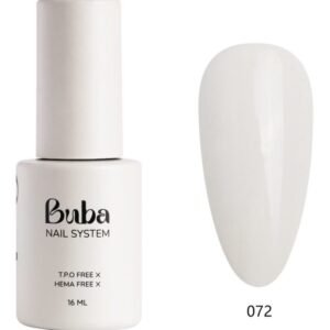 1000165291-600x750-1.jpg לק ג׳ל בובה Buba HEMA FREE גוון 072 לבן