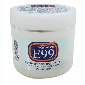 קרם לעקבים ומפרקים סדוקים | vari-eze E99 | 100ml