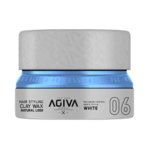 8683348000653_050320251701021.jpg קרם סיבים לשיער Agiva Natural Look White 06 155mL אגיבה