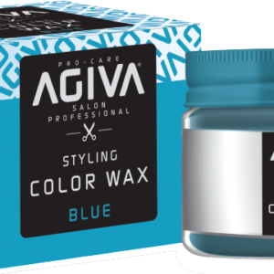 ווקס צובע זמני בצבע כחול Agiva Hair Styling Color Wax Blue 120ml
