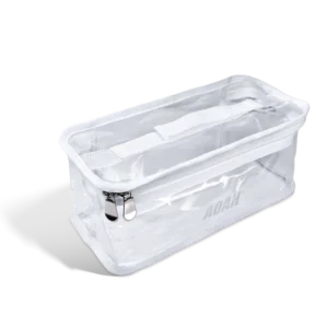 נרתיק איפור שקוף CLEAR POUCH | גדול Big | עדה לזורגן Adah Lazorgan