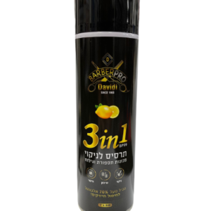 DAVIDI2273_230920211822161.png ספריי חיטוי שימון וניקוי 500 מ"ל בריח לימון 3 ב 1 BarberPRO ברבר פרו