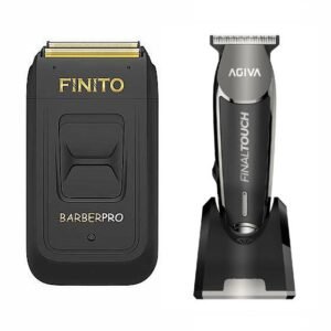סט קרחת: מכונת פיניש Agiva FinalTouch Z-8500 + מכונת גילוח ברבר פרו FINITO FS-5