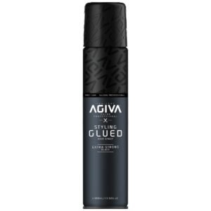 ספריי מקשיח אחיזה אקסטרה חזקה Agiva Styling Glued EXTRA Strong 400ml אגיבה