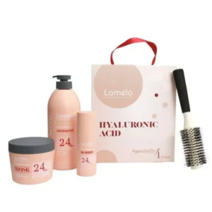 ערכה שמפו מסכה וסרום היאלרוני לומלו Lom'elo