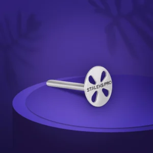 דיסק פדיקור PODODISC S EXPERT עם סט פצירות חד פעמיות גריט 180 (5 יח') - 15 מ"מ