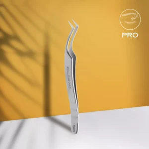 פינצטה מקצועית לריסים EXPERT 41 TYPE 2 (בצורת L, 40°)