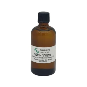 f83ed99a97033bf4008a9ecf23ddedd3.webp שמן אתרי רוזמרין טהור 100% שרונ'ס מדיקל - 100 מ"ל