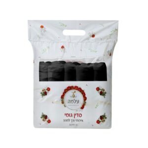מארז 10 יח' – סדין למיטה קוסמטיקאית עם גומי – שחור Black