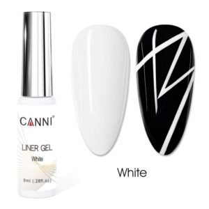 white-2-700x700-1.jpg לק ג'ל מכחול דק | 8 מ"ל | לבן | LINER GEL | קאני CANNI