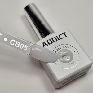 לק ג׳ל ADDICT בייס צבעוני מספר 5 – 15 מ״ל
