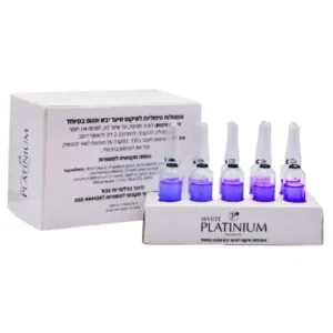 אמפולות לשיקום השיער White Platinum ווייט פלטינום -  מוצרי טיפוח לשיער