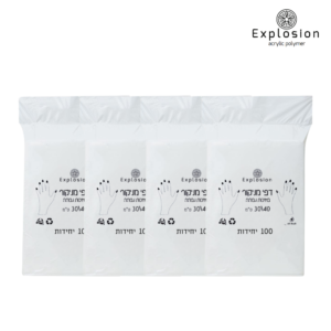 מבצע ! נייר מניקור | 4 מארזים | אקספלושיין explosion