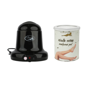 מבצע ! מחמם שעווה + שעווה אלסטו לבן | 800 גרם | פראנס ביוטי