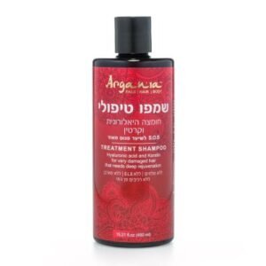 ארגניה שמפו טיפולי חומצה היאלורונית וקרטין – Argania